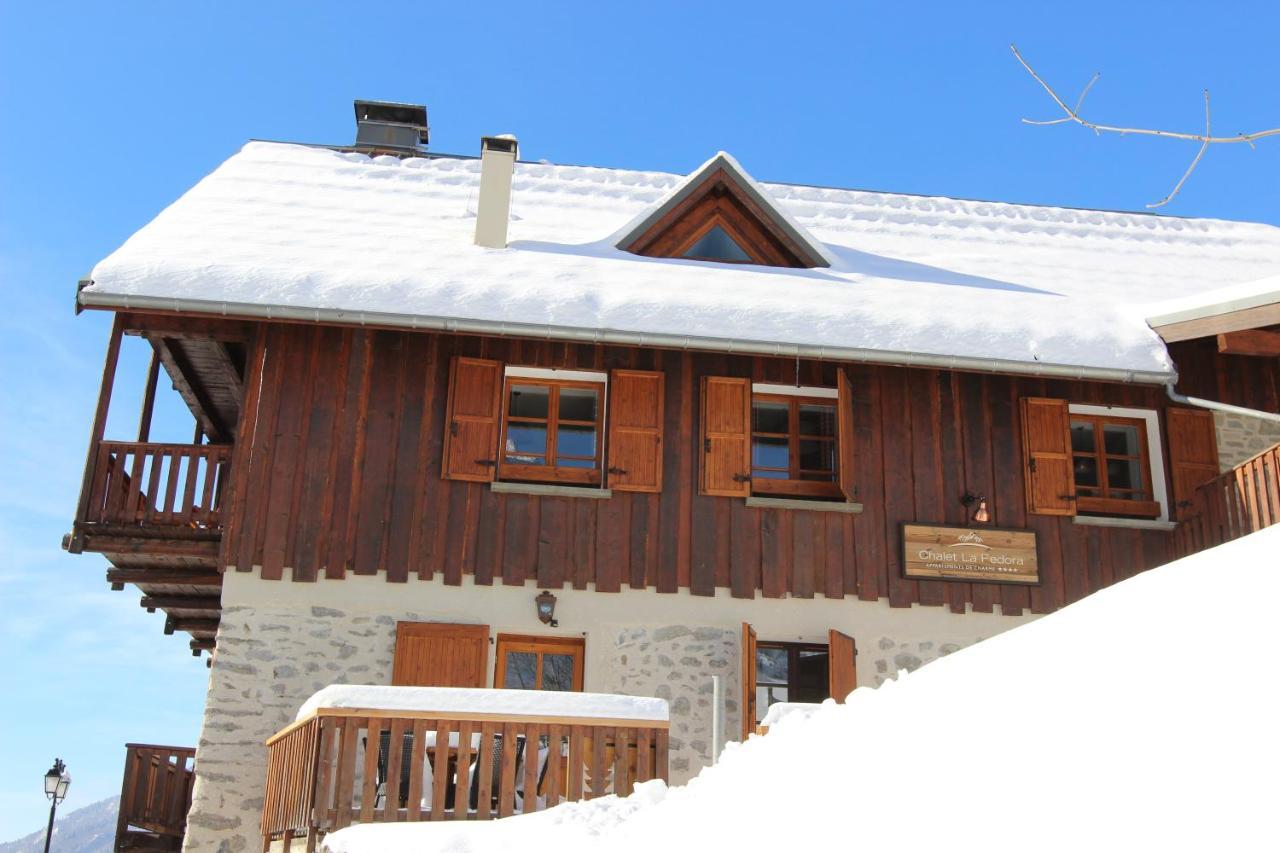 Chalet La Fedora - Appartements De Charme Vaujany Buitenkant foto