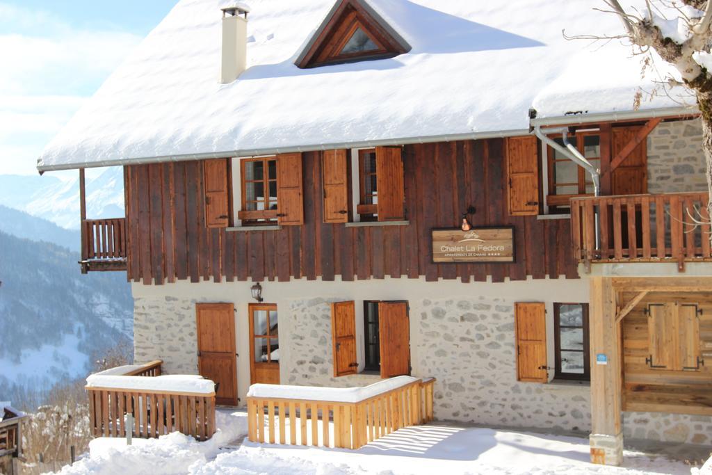 Chalet La Fedora - Appartements De Charme Vaujany Buitenkant foto