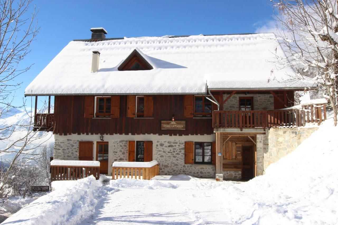 Chalet La Fedora - Appartements De Charme Vaujany Buitenkant foto